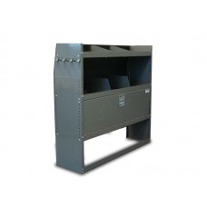 Van Modular Shelving Storage with Door Kit - 45"L x 44"H x 13"D