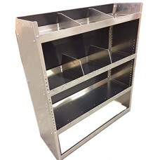 Aluminum Van Shelving Unit 45"L x 44"H x 13"D