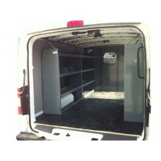 Set of 3 Shelving Units for Low Roof Ford Transit - Contractors Package