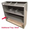 Additional shelf / tray for shelving unit VA3813 - 38"L x 13"D